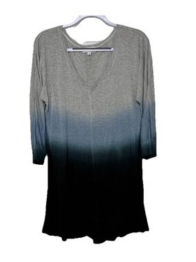 Enlighten Ombré Active Wear High-Low Tunic Top NWT